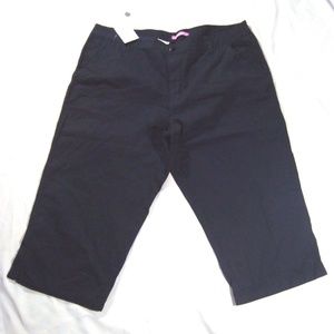 **NWOT Woman Within Natural Fit Capri